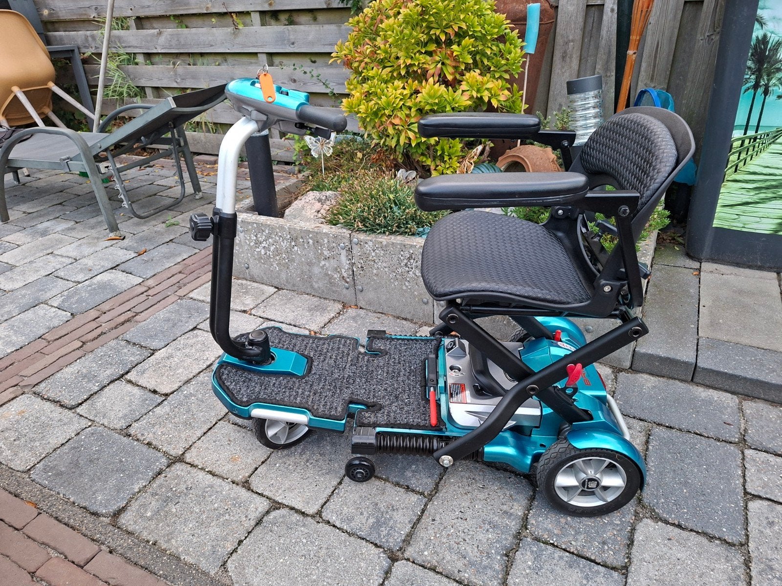 Brio scootmobiel opvouwbaar, Ophalen