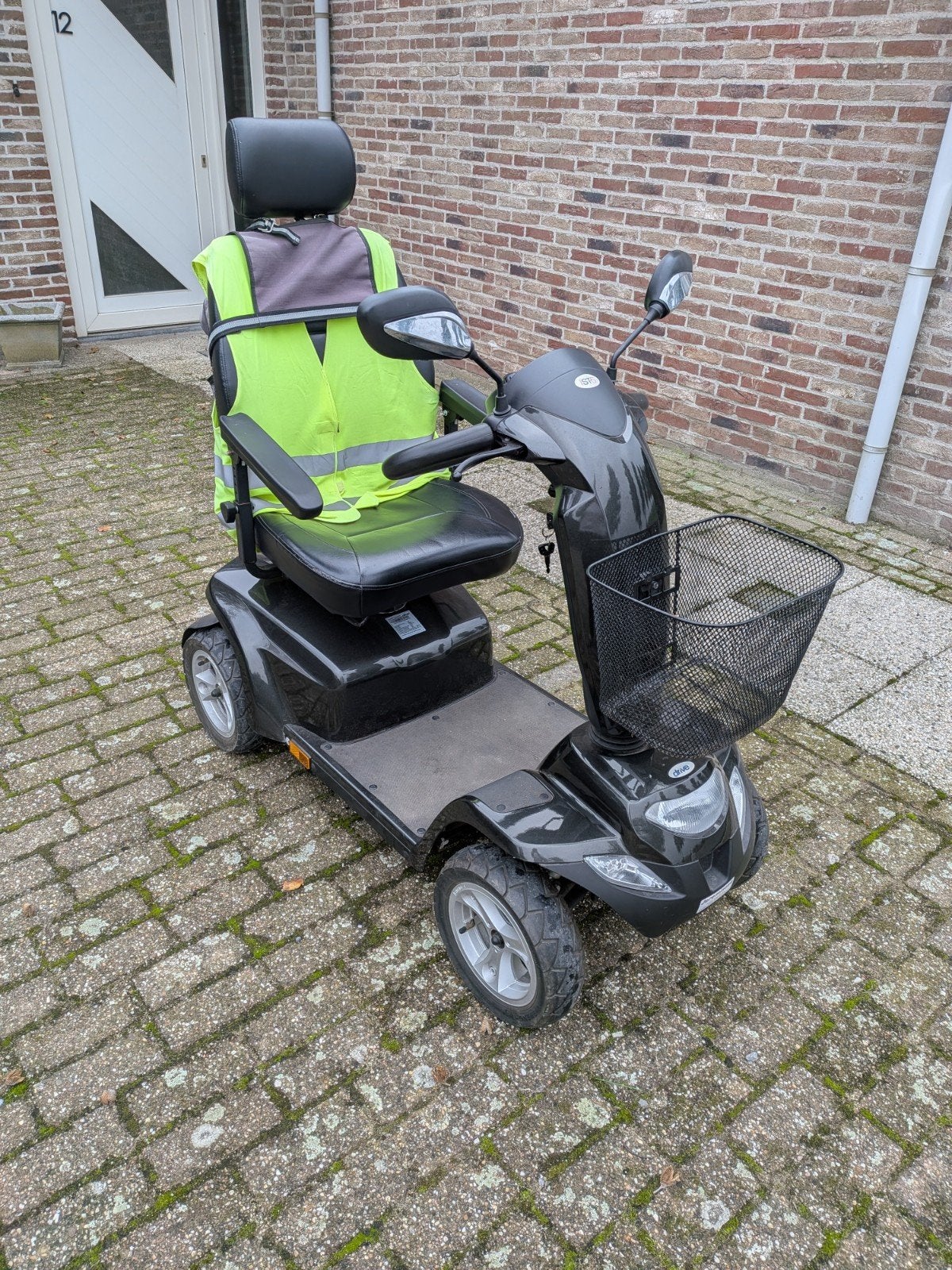 Drive ST5D Scootmobiel antraciet, Diversen, Ophalen, Gebruikt, Drive, 46 km of meer