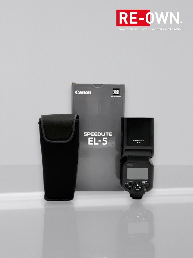 Canon Speedlite EL-5 Flitser (nieuw in doos + garantie), Canon, Nieuw, Ophalen of Verzenden, .