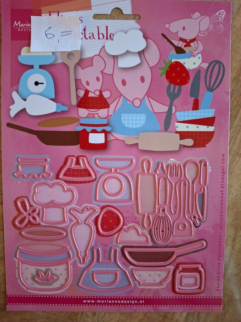 Marianne design Collectables COL1493, Ophalen of Verzenden, Nieuw, Overige thema's, Pons of Mal