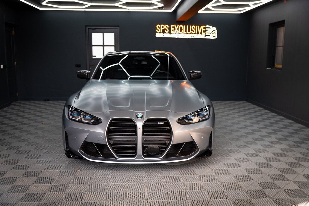 BMW 3 Serie M3 xDrive Competition / Frozen / Garantie / Carb, Auto's, BMW, Automaat, Automatische klimaatregeling, Gebruikt, Zwart