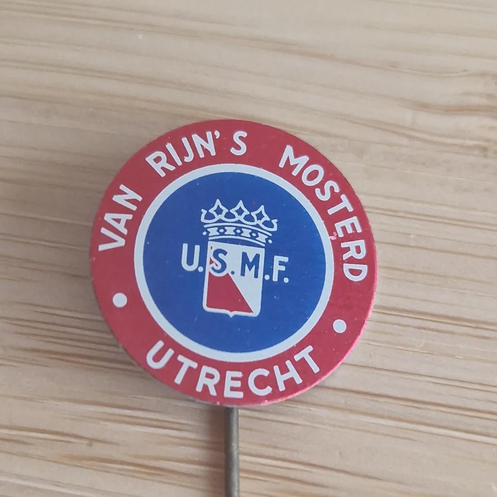 SPELDJE Van Rijn Mosterd Utrecht, Ophalen of Verzenden, Zo goed als nieuw