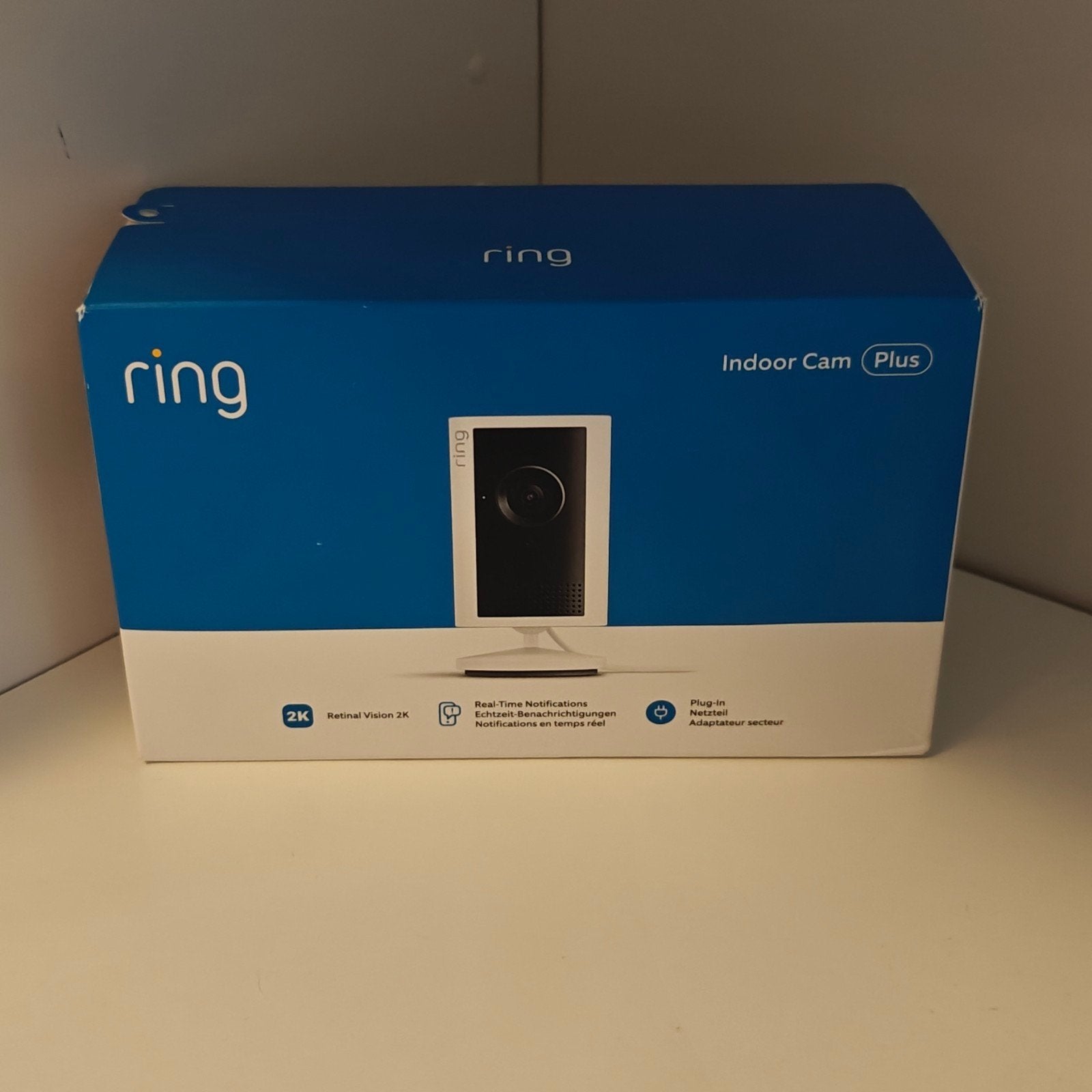 Ring Indoor Camera Plus 2K - Nieuw in gesealde doos, Ophalen of Verzenden, Nieuw, Binnencamera