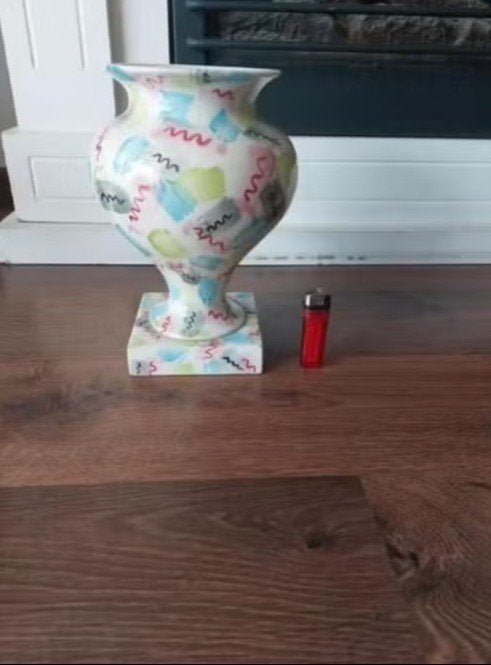 Design vaas, 25 cm, Ophalen of Verzenden, Zo goed als nieuw, Overige kleuren