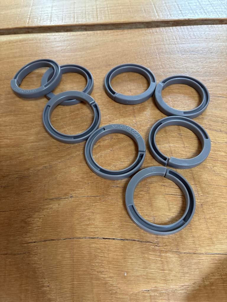 8 ringen voor Dooky doek - Xplorys, Ophalen of Verzenden, Gebruikt, Rug, Overige merken