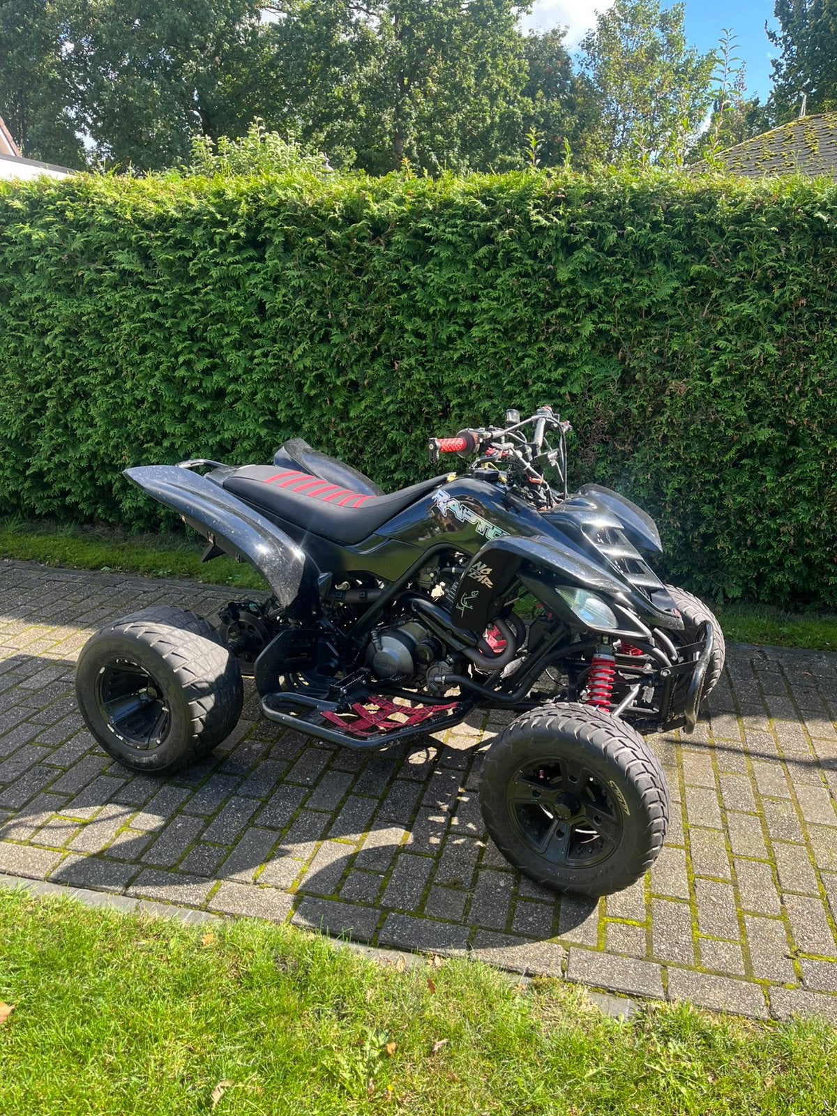 Yamaha raptor 660 2004, Ophalen