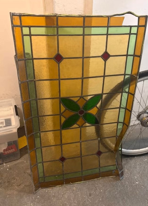 Glas in lood 2 stuks, Ophalen