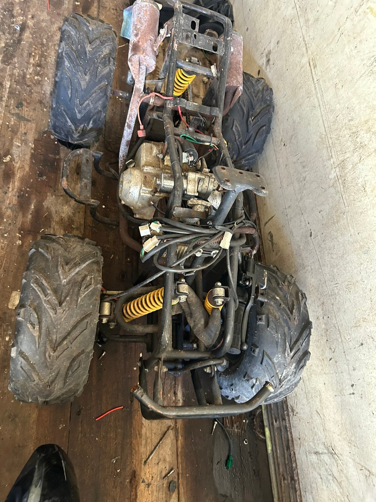 Quad 100cc, Fietsen en Brommers, Ophalen of Verzenden, Gebruikt