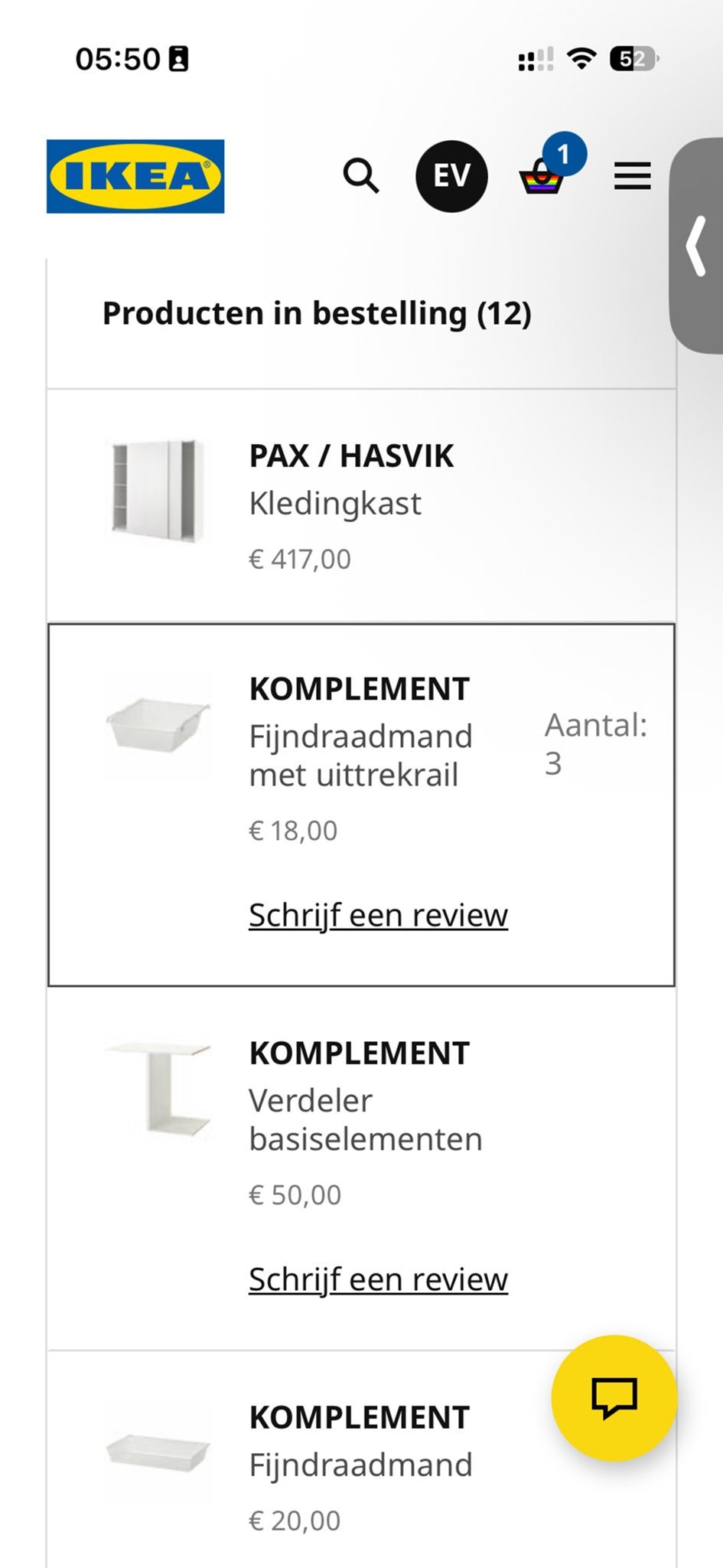 IKEA PAX / HASVIK Kledingkast met KOMPLEMENT interieur, Met plank(en), Gebruikt, 200 cm of meer, Overige houtsoorten