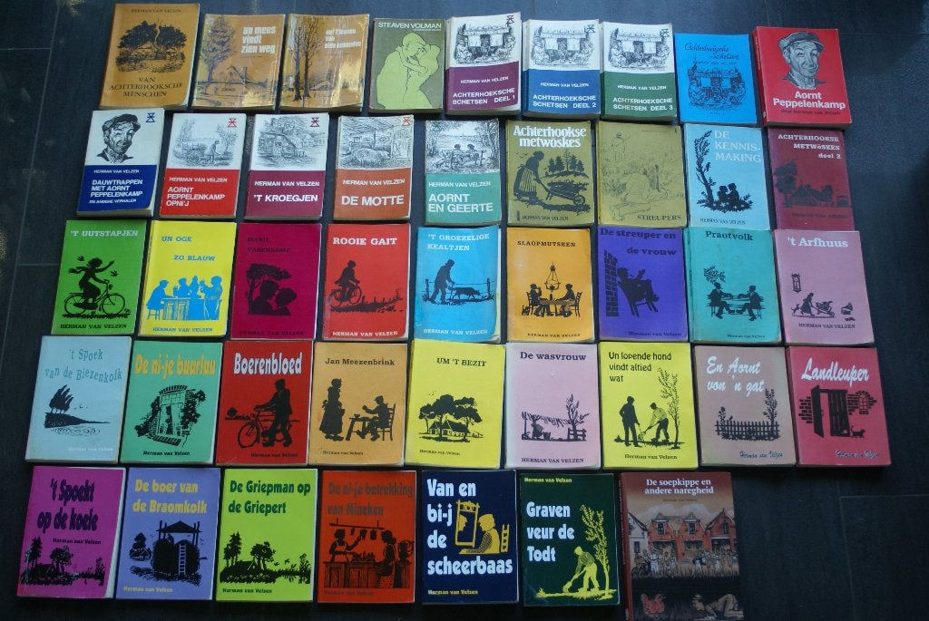 HERMAN VAN VELZEN Oldenwetsen winter/scheernsliep /Soepkippe, Boeken, Ophalen of Verzenden, Zo goed als nieuw, Herman van Velzen