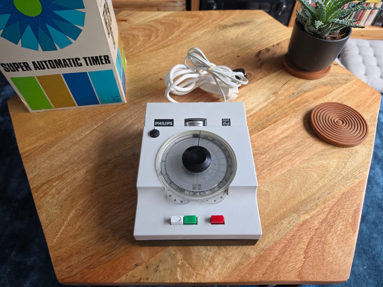 Philips PDT 022/01 Super Automatic Timer, Audio, Tv en Foto, Ophalen of Verzenden, Gebruikt, Philips, Timer