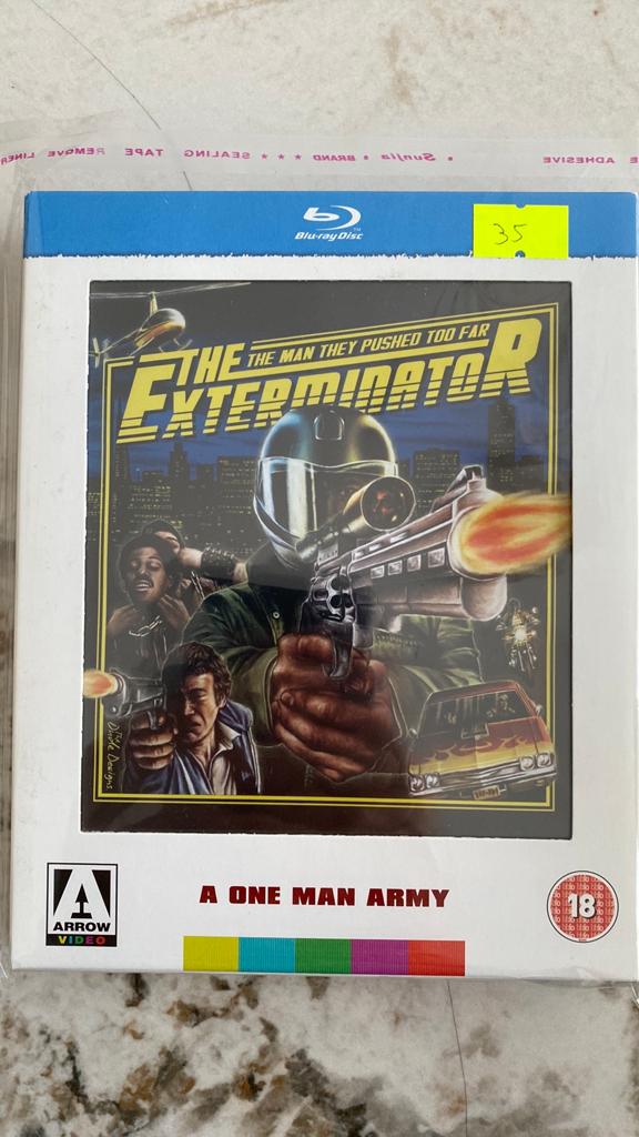 The exterminator blu ray limited window box arrow, Ophalen of Verzenden, Zo goed als nieuw, Horror