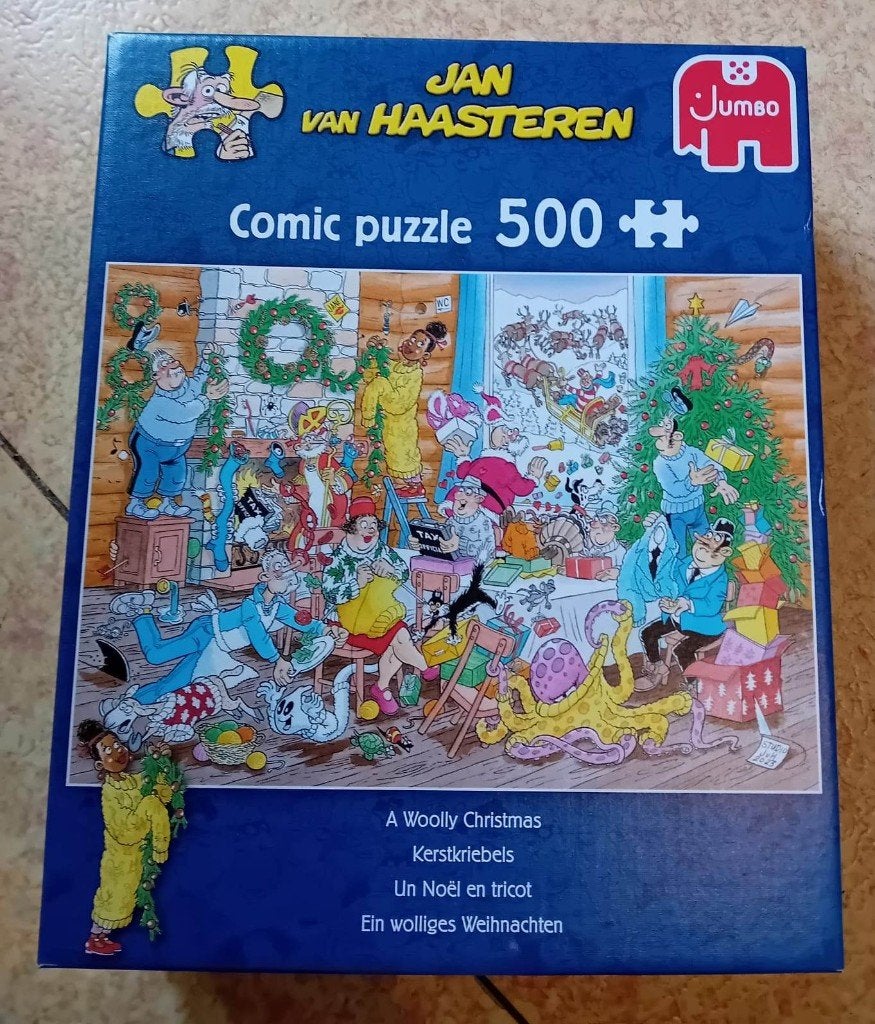 Jan van Haasteren Ruilen, Ophalen, 500 t/m 1500 stukjes, Zo goed als nieuw, Legpuzzel
