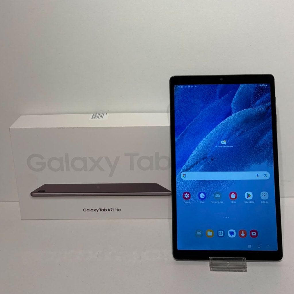 Samsung Galaxy Tab A7 Lite 32GB Grijs ZGAN in Doos, Computers en Software, Android Tablets, Zo goed als nieuw, Wi-Fi en Mobiel internet