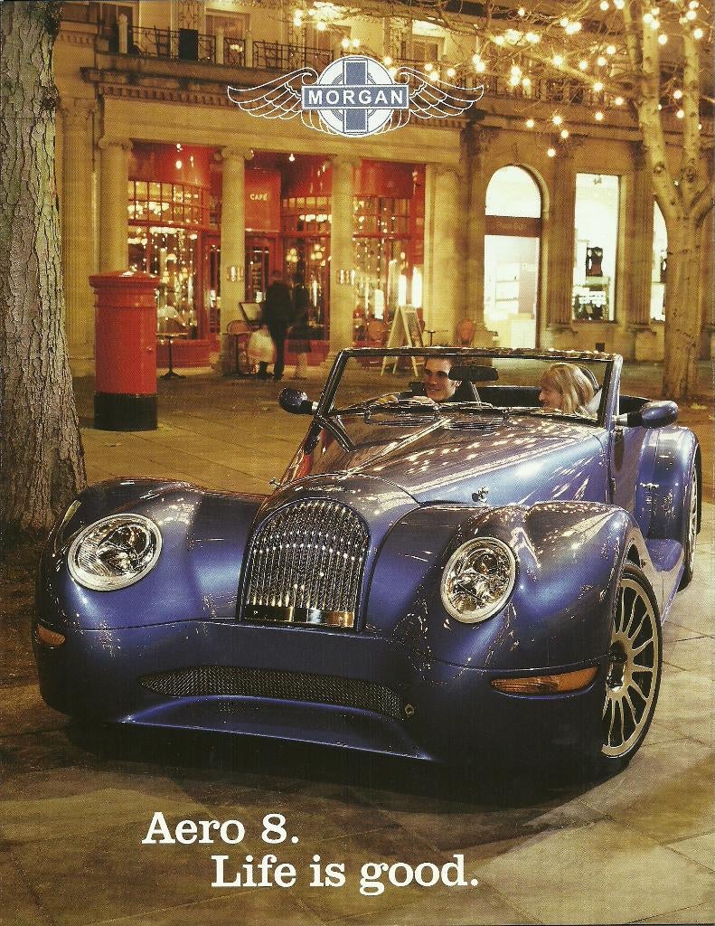 Morgan Aero 8 (cabrio) folder, Ophalen of Verzenden, Zo goed als nieuw, Overige merken