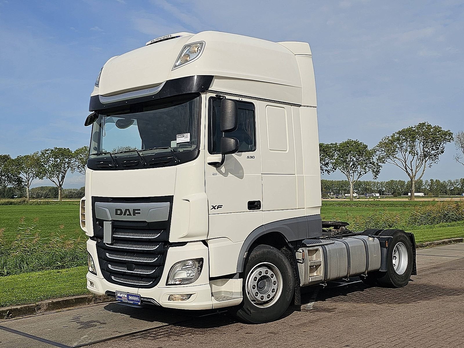 DAF XF 530, Automaat, Euro 6, Wit, Bedrijf
