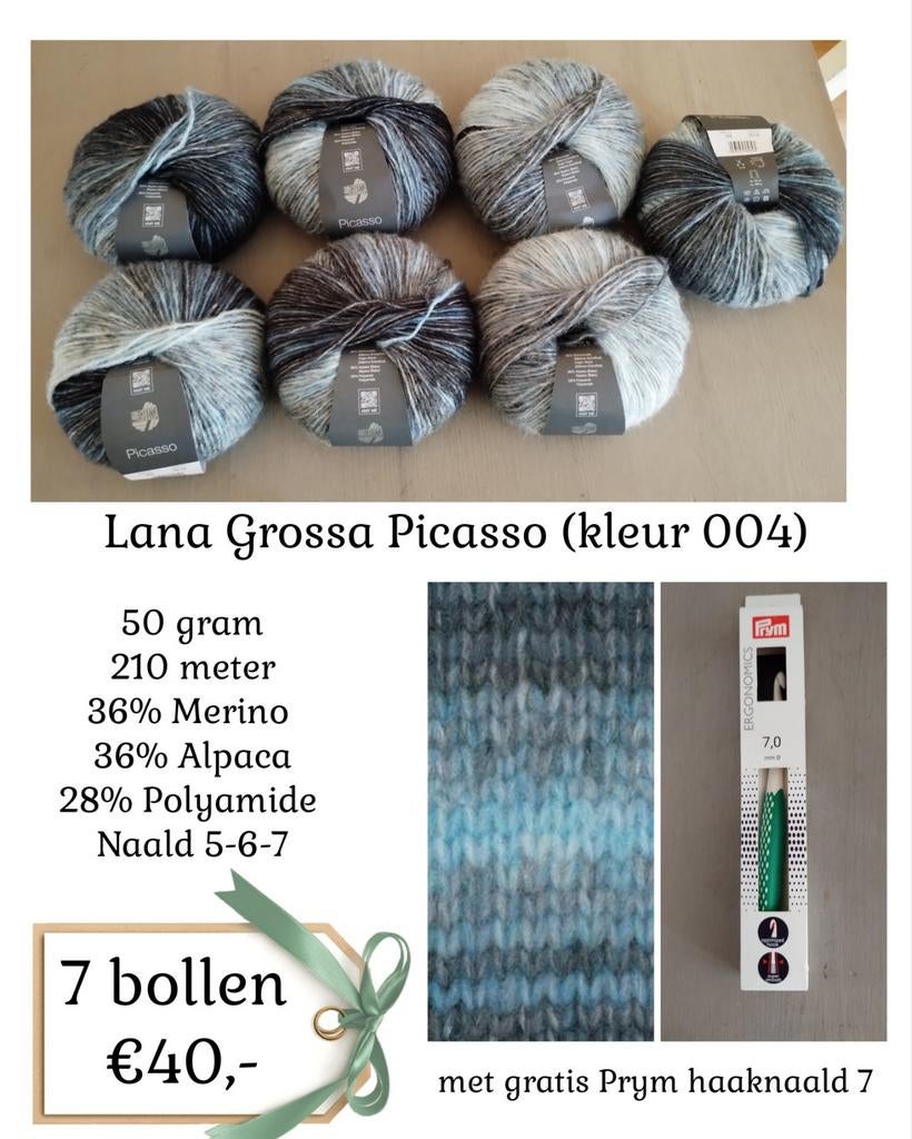 Haak Breigaren, Hobby en Vrije tijd, Ophalen of Verzenden, Nieuw, Breien of Haken, Wol of Garen