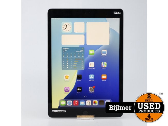 iPad 2019 32GB Wifi Space Gray, Apple, Zo goed als nieuw, Support@apple.com, One Apple Park Way
Cupertino, CA 95014
United States