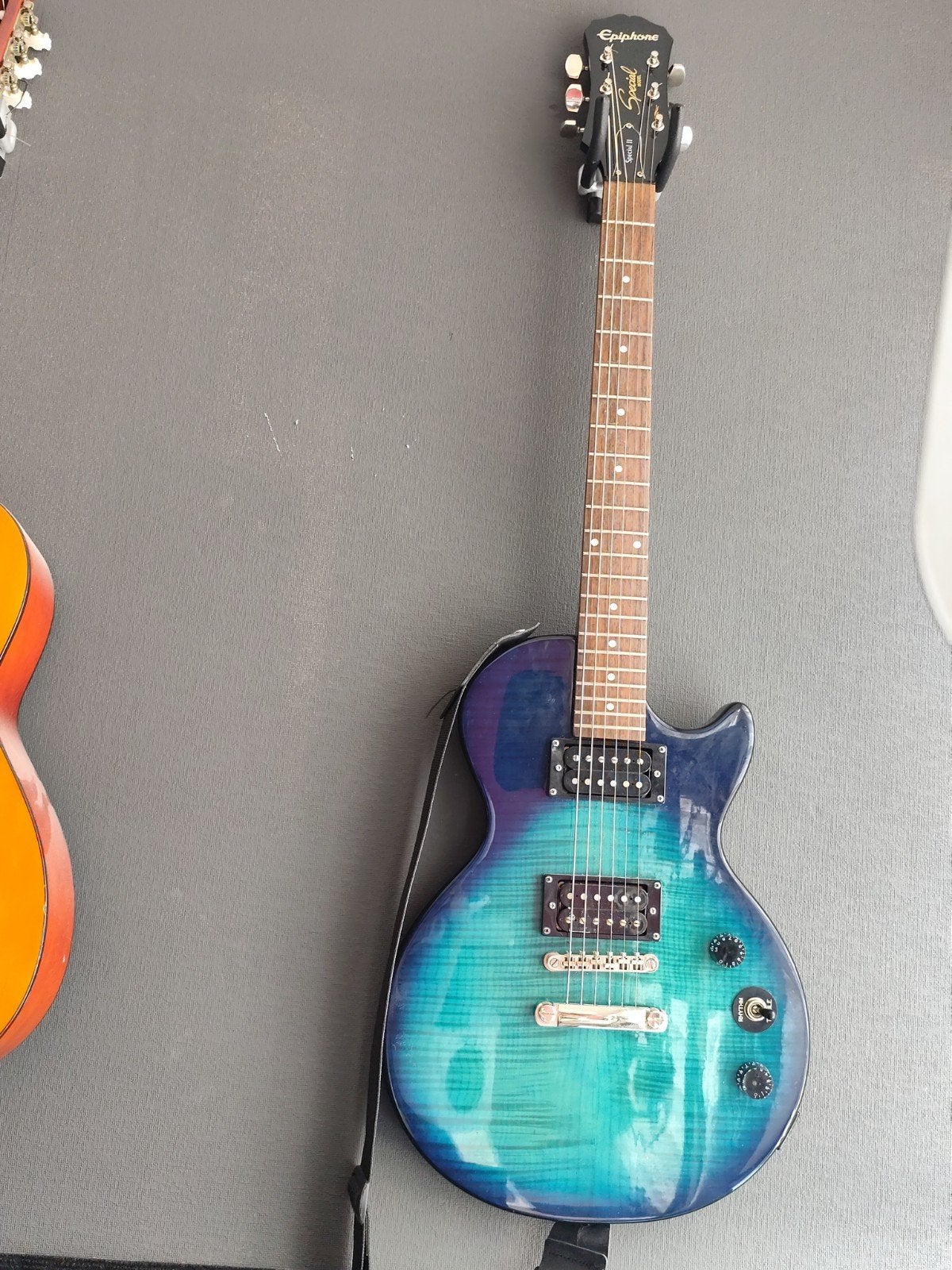 Epiphone Special Gitaar - Prachtige Blauw/Groene Finish, Muziek en Instrumenten, Ophalen, Gebruikt, Solid body, Epiphone