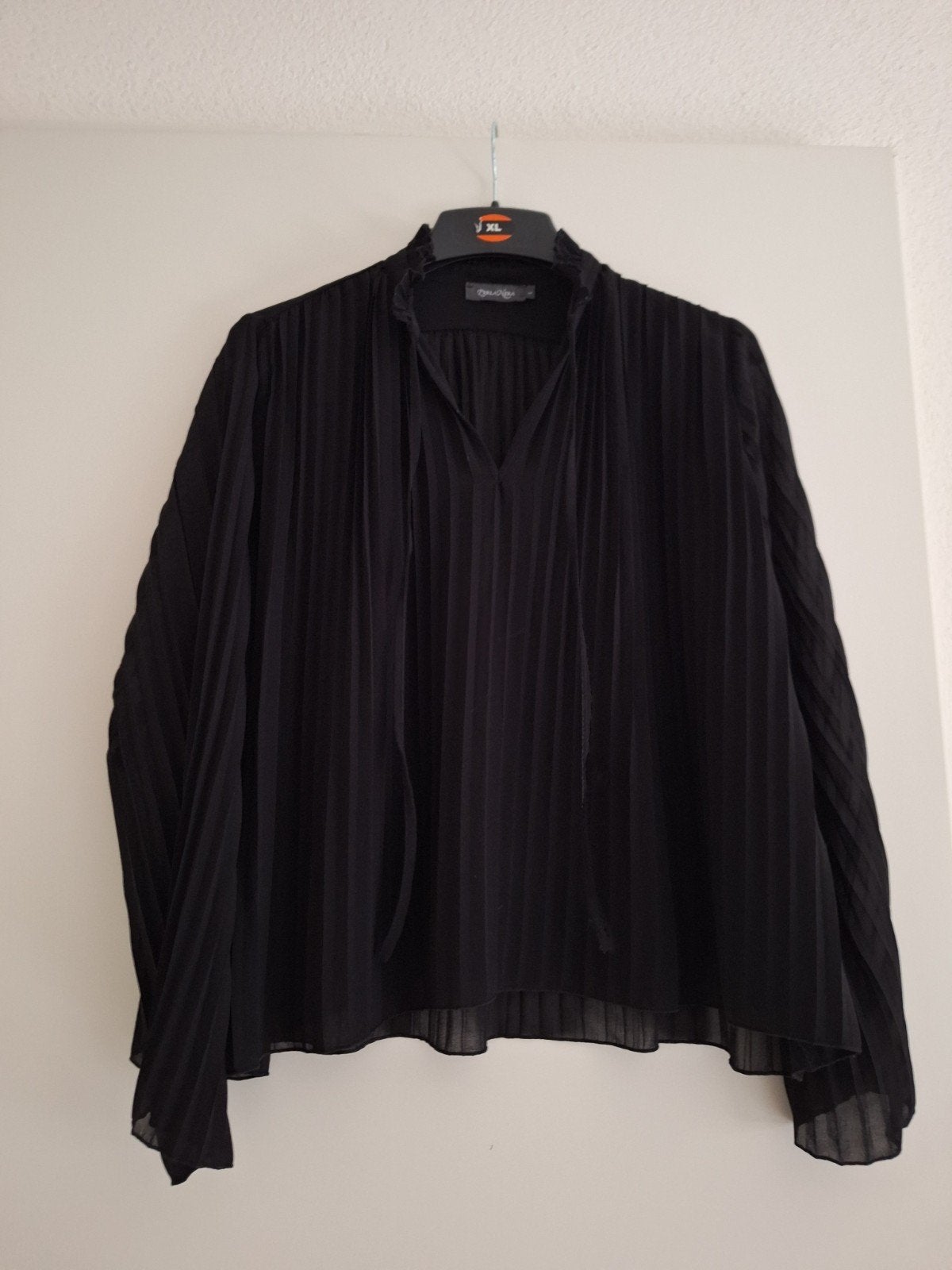 Perla Nera Zwarte Blouse Maat L, Perla Nera, Zwart, Maat 42/44 (L), Ophalen of Verzenden