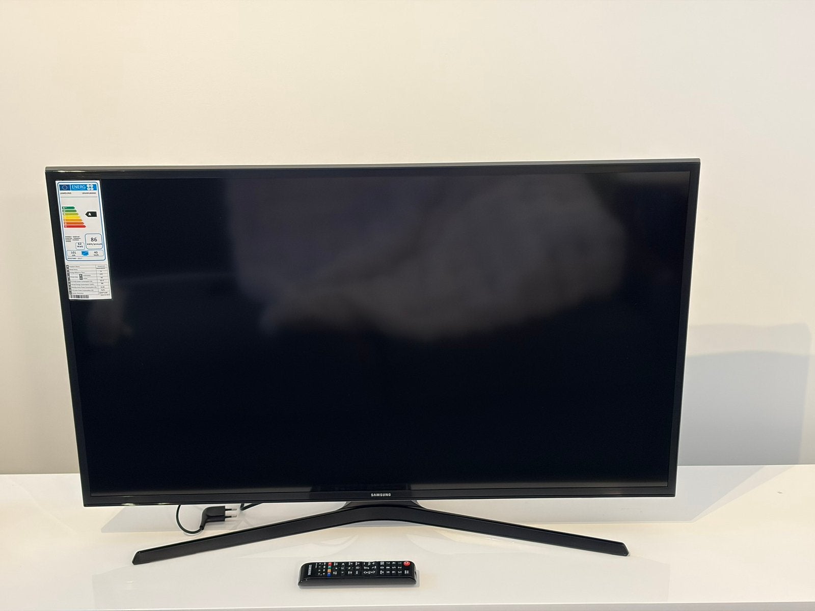 Samsung 4K TV 40 inch - UE40KU6000K, Ophalen, 50 Hz, LCD, Zo goed als nieuw