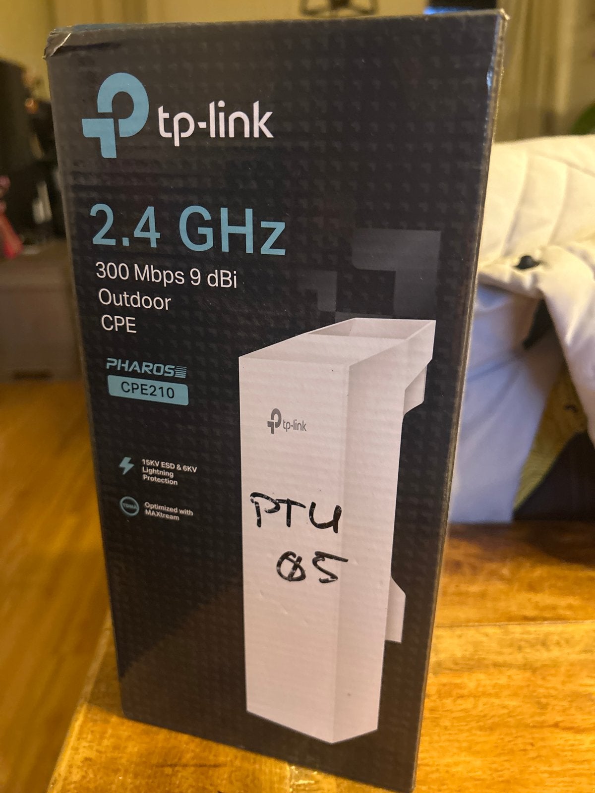 4x TP-Link CPE210 2.4 GHz Outdoor CPE - Nieuw in doos, Ophalen of Verzenden, Zo goed als nieuw, Router