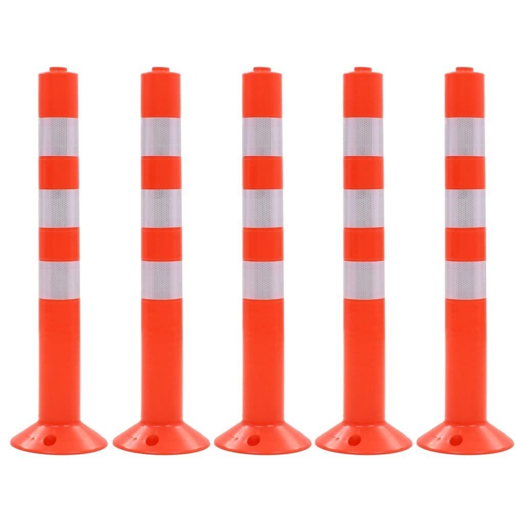 NIEUW | Verkeerspalen afzetpalen 75 cm 5 stuks! GRATIS BEZOR, Tuin en Terras, Verzenden, Nieuw