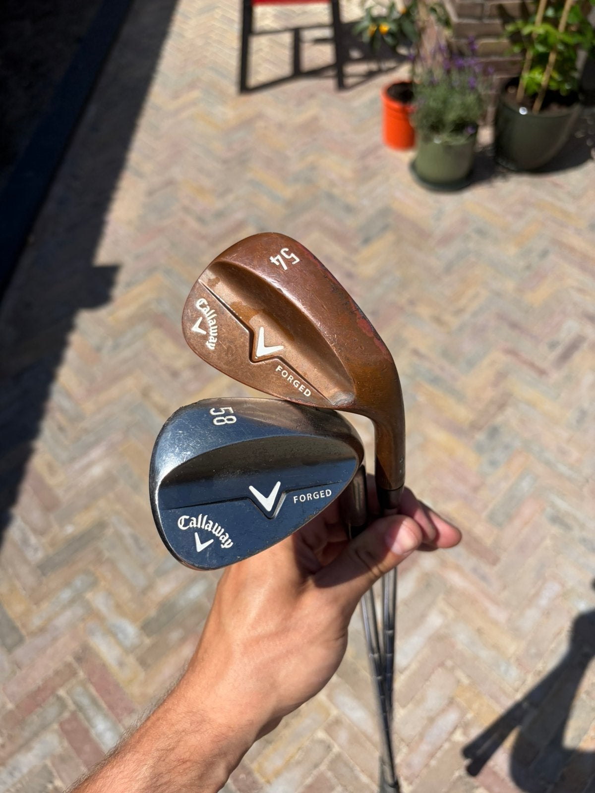 Callaway wedges 54 en 58 graden, Sport en Fitness, Golf, Ophalen of Verzenden, Zo goed als nieuw, Club, Callaway