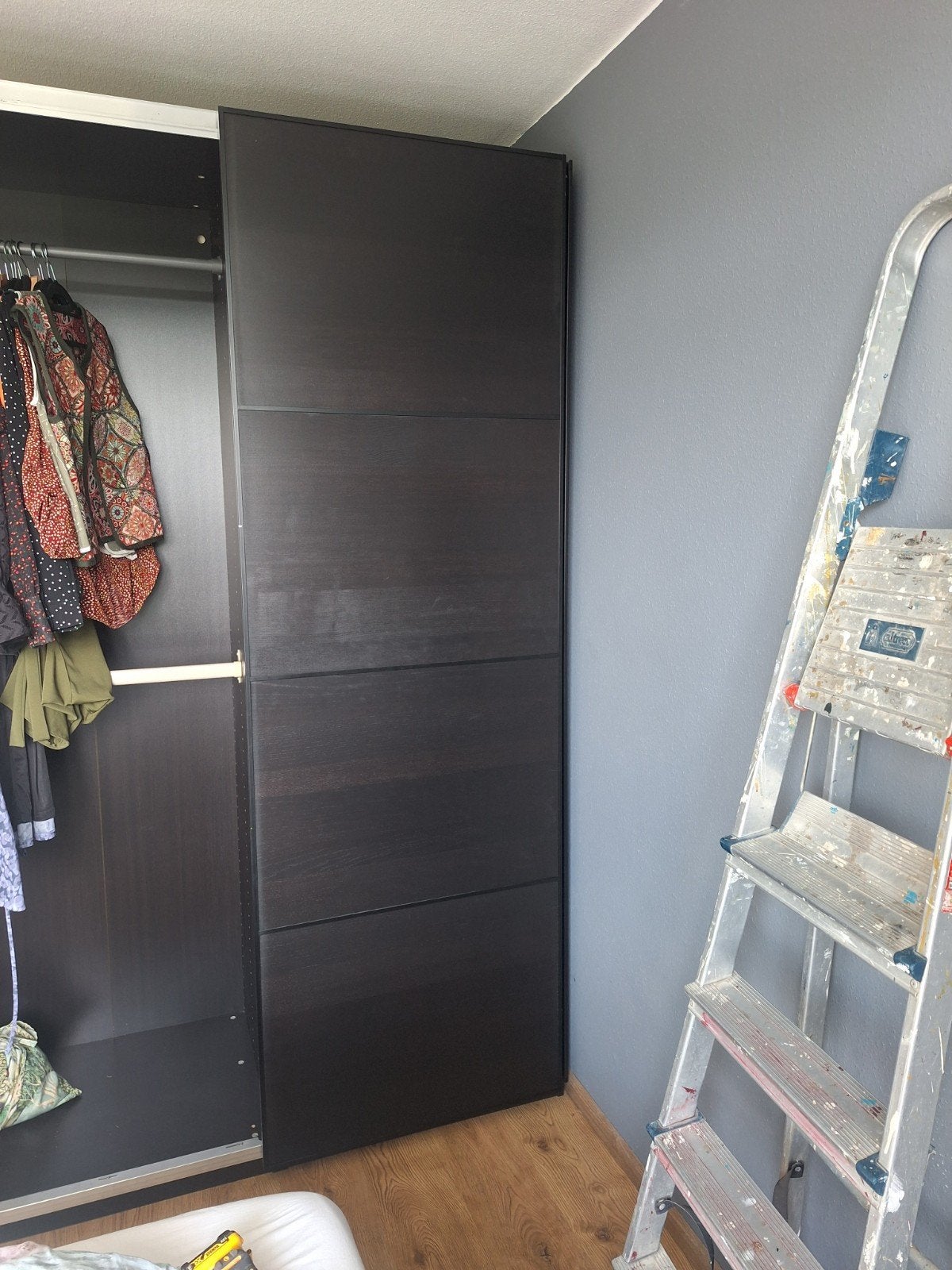 IKEA PAX kast schuifdeuren AULI/MEHAMN 150x229, Huis en Inrichting, Kasten | Kledingkasten, Ophalen, Gebruikt, 100 tot 150 cm