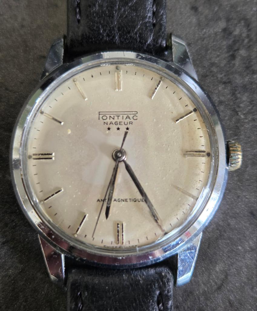 Pontiac Nageur jaren 60, Ophalen of Verzenden, Staal, Overige merken, 1960 of later