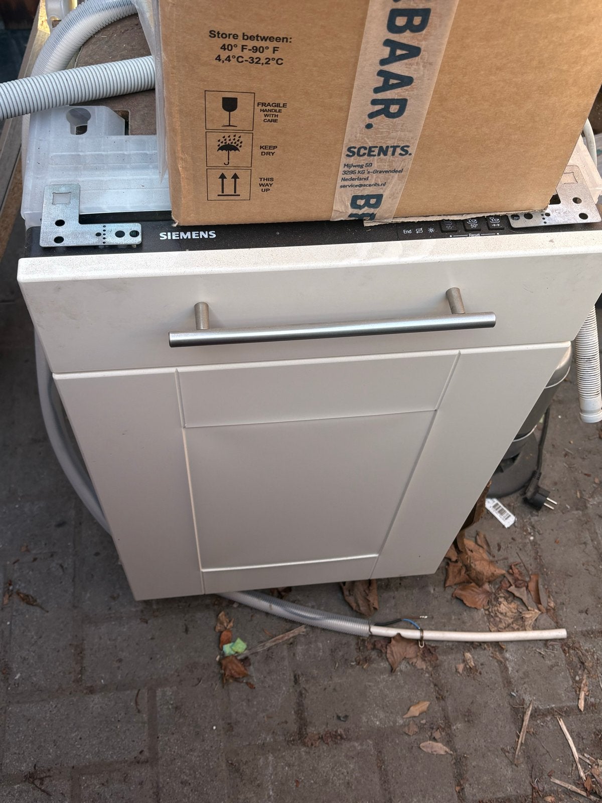 vaatwasser kapotte sensor ophalen voor een kratje Hertig Jan, Ophalen of Verzenden, Niet werkend, Inbouw, 45 tot 60 cm