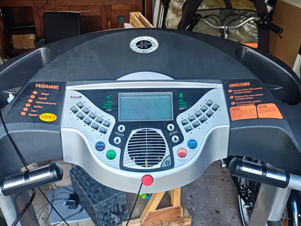 Professionele Loopband Horizon Fitness TI22 defect - teab, Ophalen, Gebruikt, Loopband