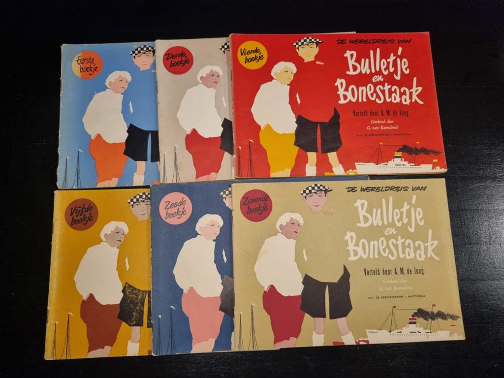 Collectie Bulletje en Bonenstaak - De Wereldreis, Ophalen of Verzenden