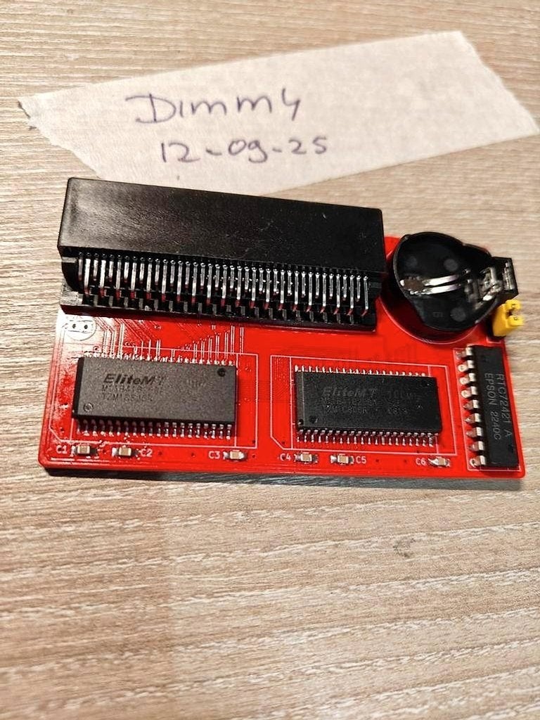 A600 geheugen upgrade 1MB + klokmodule - nieuw, Computers en Software, Vintage Computers, Ophalen of Verzenden