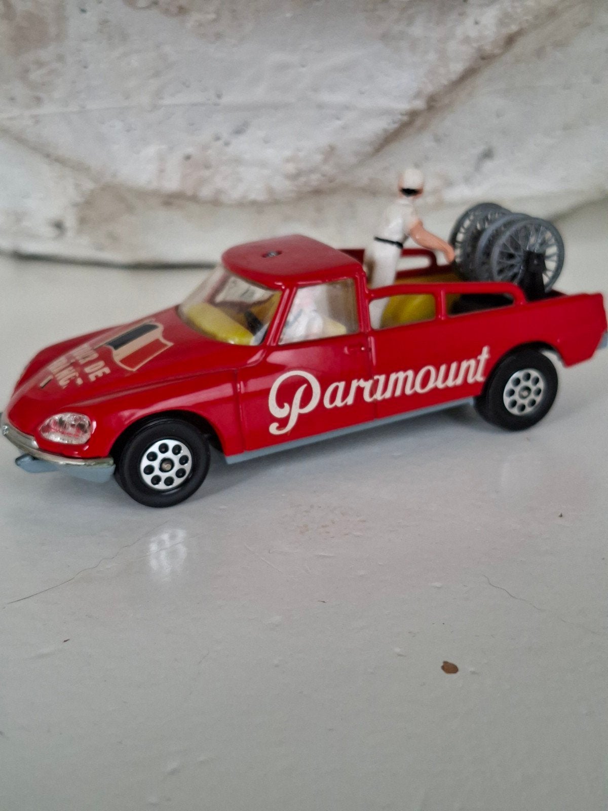 Vintage Corgi Toys 510 Citroën DS "Tour de France" (1969-72), Ophalen of Verzenden