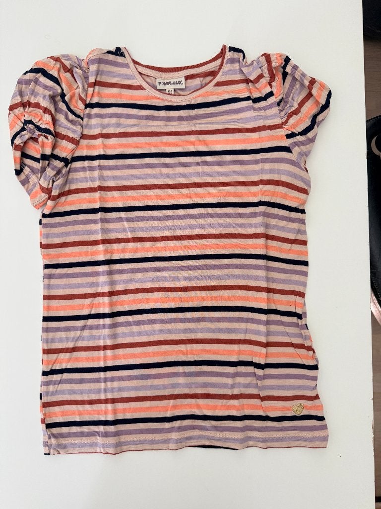 PompdeLux meisjes T-shirt km maat 146-152, Meisje, Ophalen of Verzenden, Zo goed als nieuw, Shirt of Longsleeve