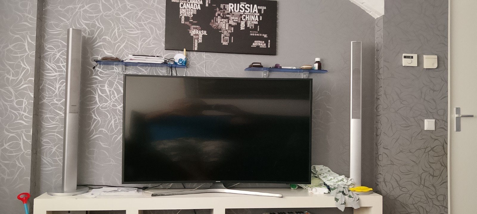 Defecte Samsung Smart TV 55 inch - Geluid, geen beeld, Ophalen of Verzenden