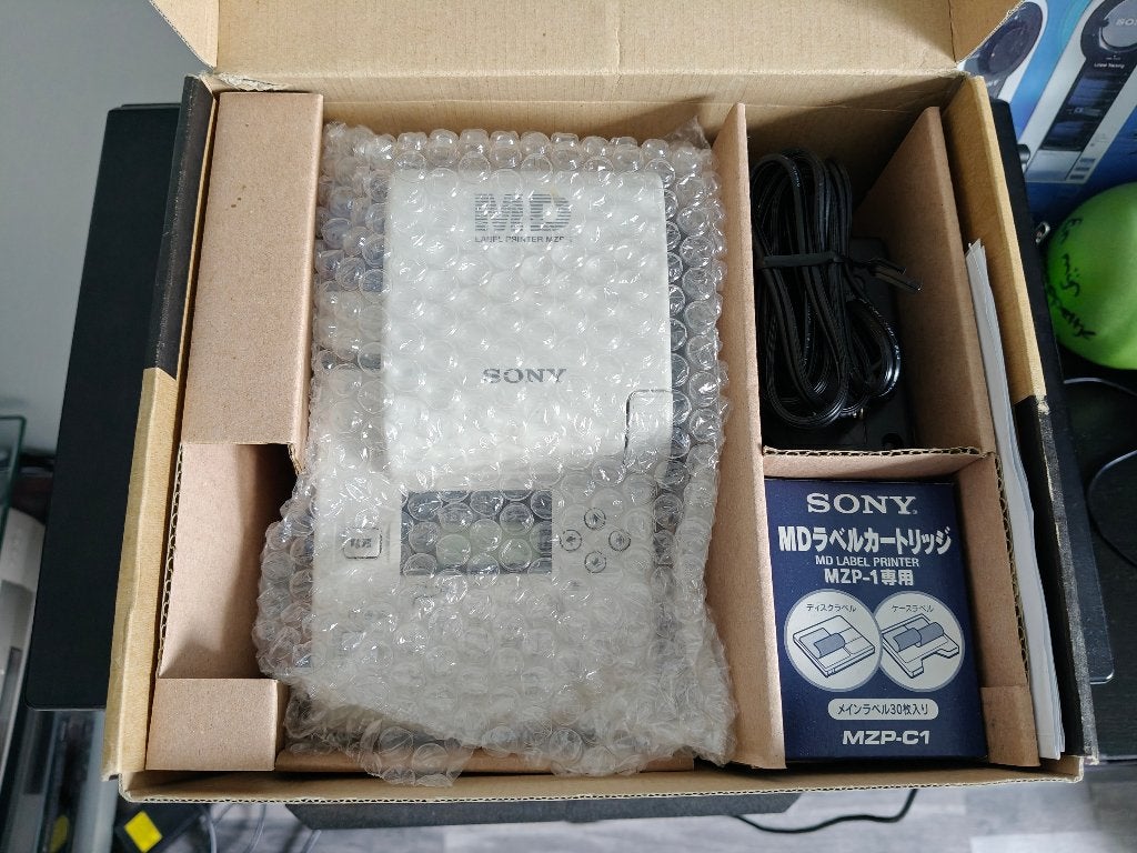 Sony MZP-1 MD minidisc label printer - nieuw in doos, Ophalen of Verzenden