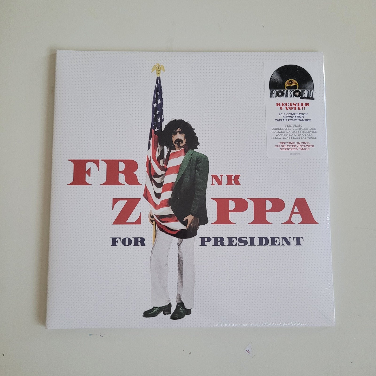 Frank Zappa, For President!, Ophalen of Verzenden
