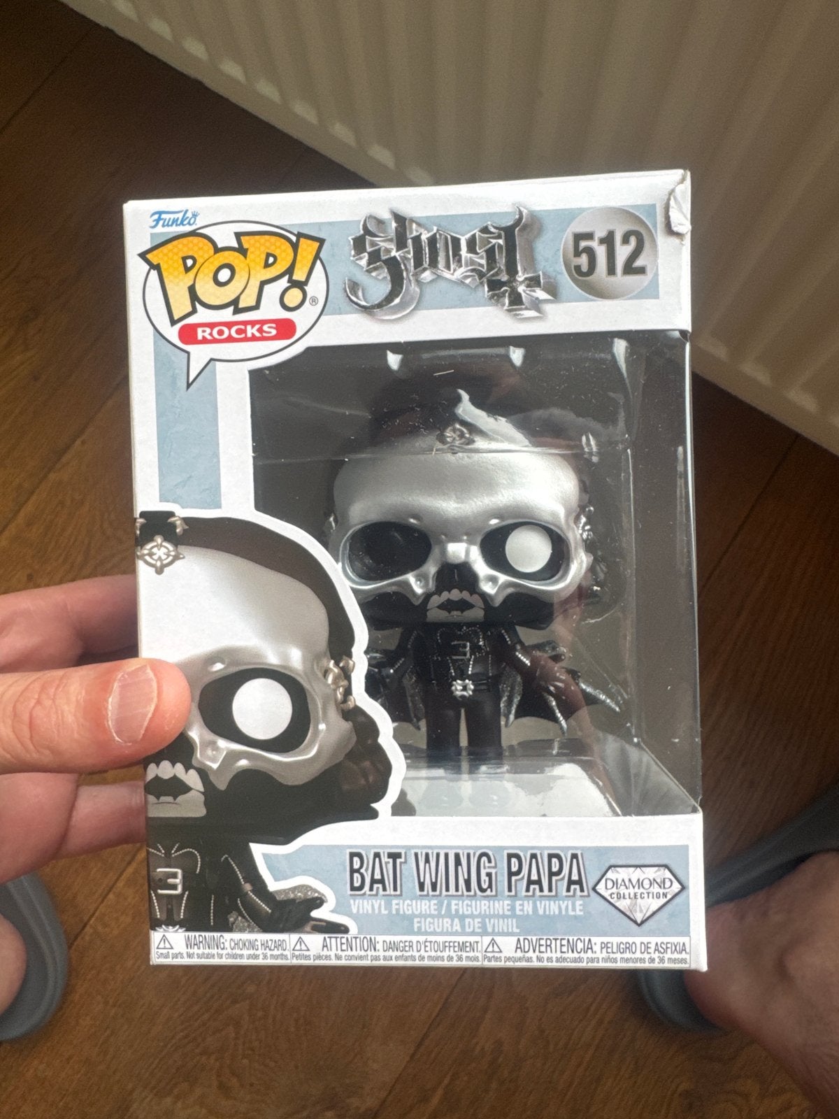 Funko Pop! Rocks Ghost Bat Wing Papa 512 Diamond Collection, Ophalen of Verzenden, Nieuw