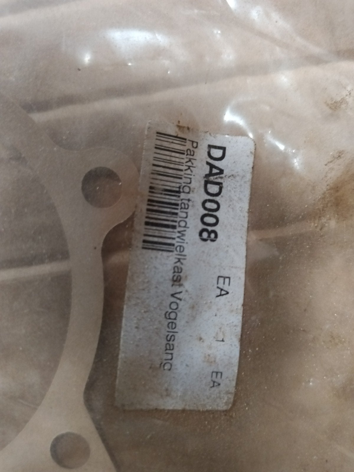 pakking tandwielkast vogelsang mestpomp DAD008, Ophalen, Nieuw, 1800 rpm of meer