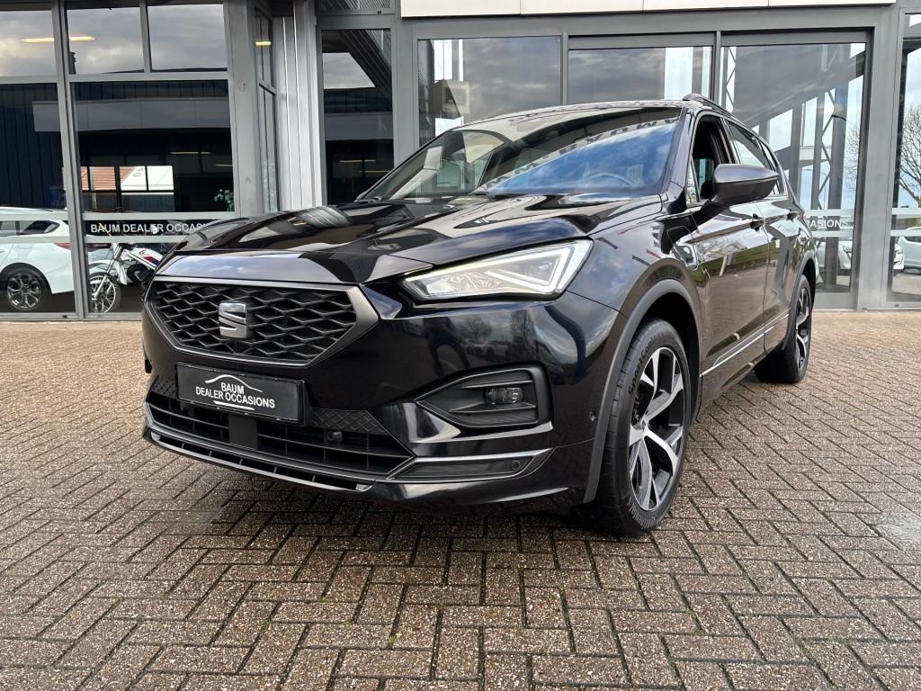 Seat TARRACO 1.4 TSI EHY. PHEV FR 245PK NAVI LEER PDC-CAMERA, Automaat, 4 cilinders, 150 pk, Zwart