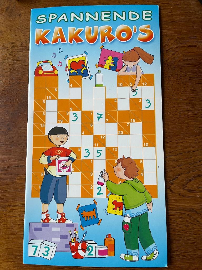Puzzelboek "Kakuro's" Nieuw, Ophalen of Verzenden, 500 t/m 1500 stukjes, Nieuw