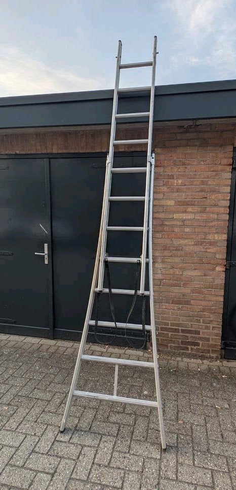 REFORMLADDER, 2x8,TRAP, LADDER, HUISHOUDTRAP, Doe-het-zelf en Verbouw, Ophalen, Gebruikt, Ladder, Opvouwbaar of Inschuifbaar