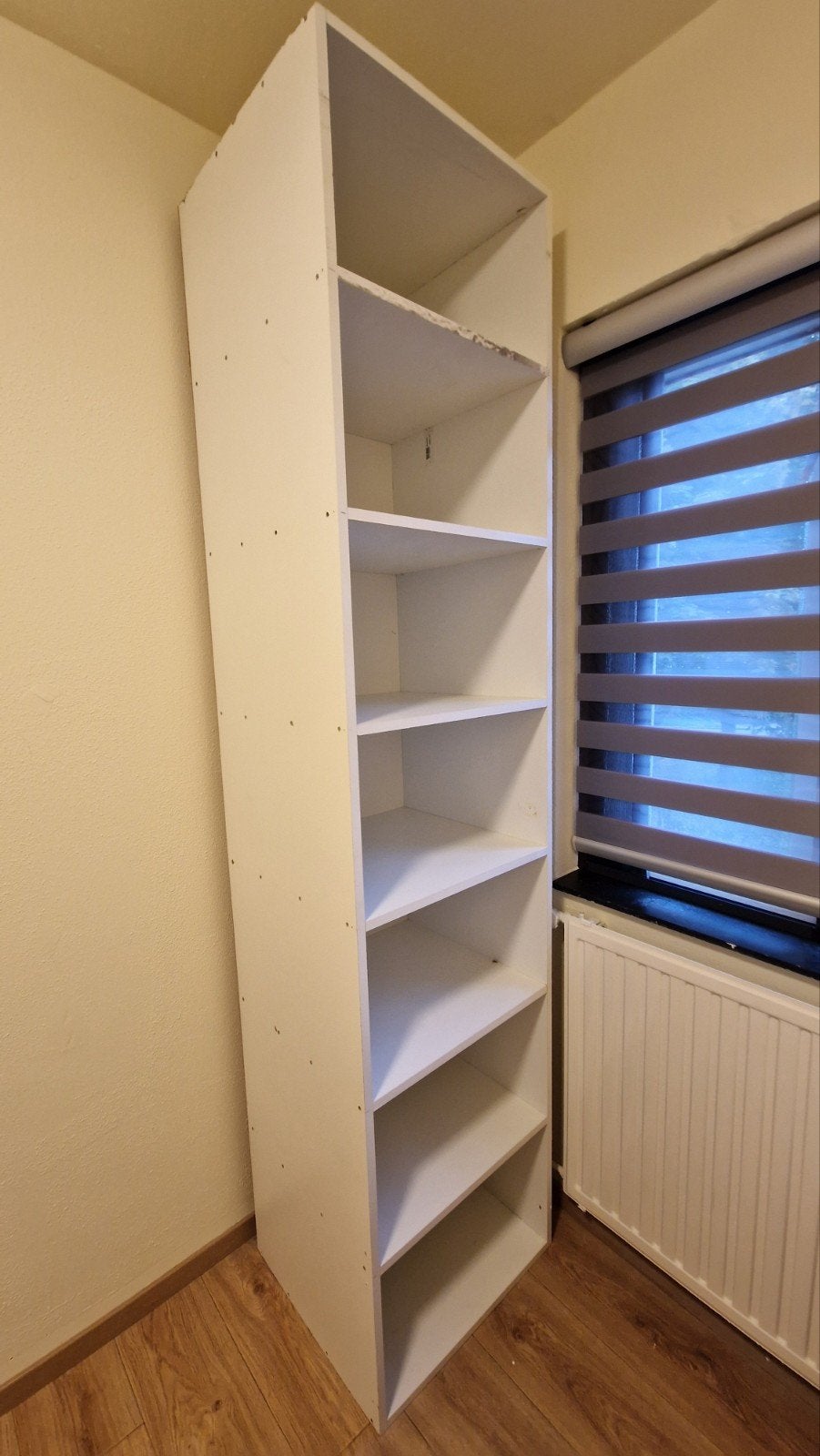 Stevige opbergkast met 7 vakken, 240x55.5cm, Ophalen, Gebruikt, 50 tot 100 cm, 200 cm of meer