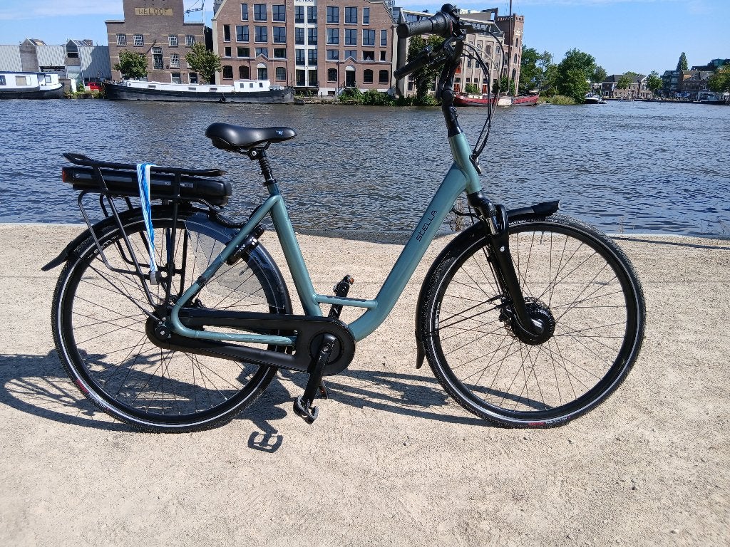 Elektrische fiets 27 km p u/ 100 km, Fietsen en Brommers, Elektrische fietsen, 51 tot 55 cm, Ophalen, Zo goed als nieuw, Overige merken