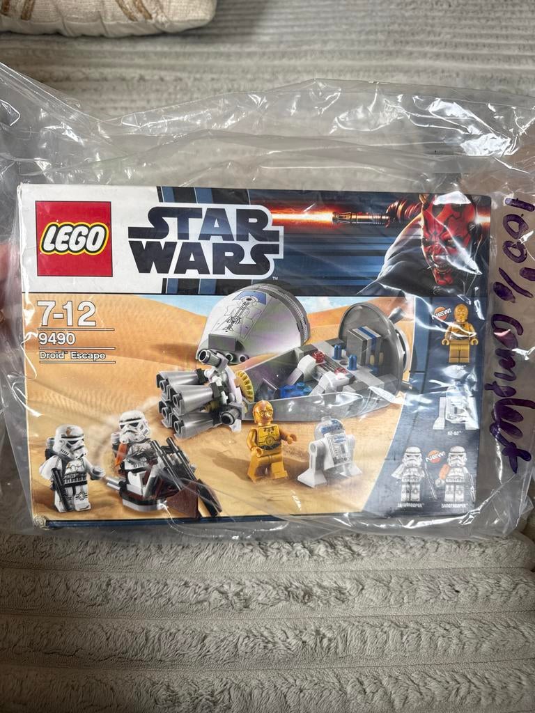 Lego Star Wars 9490 Droid Escape - Compleet met Doos, Ophalen of Verzenden, Gebruikt, Complete set, Lego