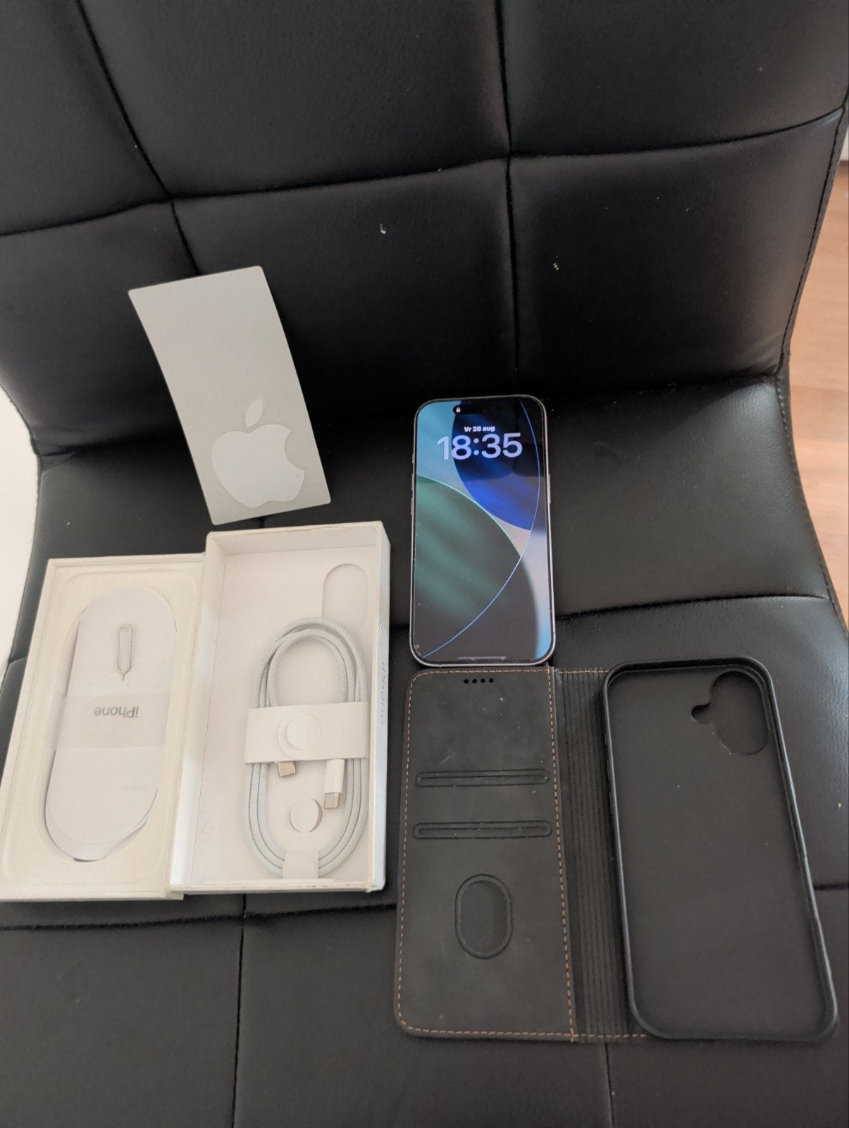 iPhone 17 Lavender 256 GB (Model A3520), Telecommunicatie, Mobiele telefoons | Apple iPhone, Paars, Ophalen, 256 GB, 100 %