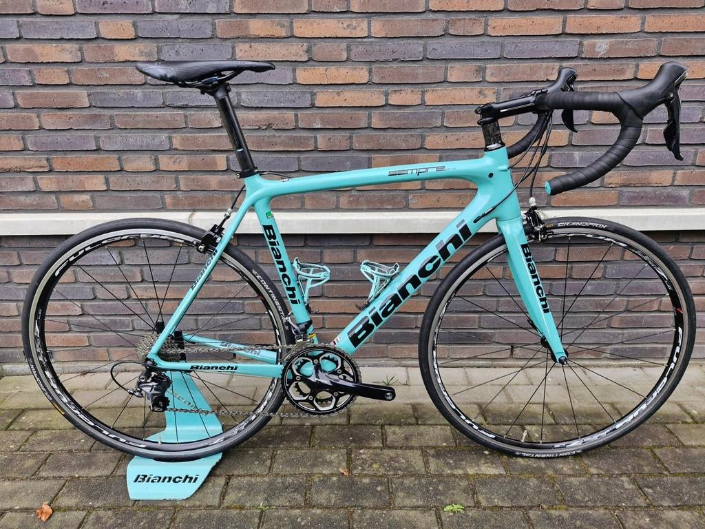 Bianchi Sempre Pro carbon racefiets 58 cm L Ultegra, Gebruikt, Carbon, Info@bimici.nl, 57 tot 61 cm