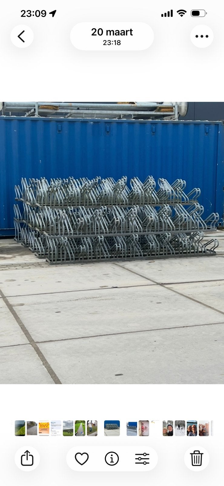 Fietsenrekken €12 per fietsplek, Ophalen of Verzenden, Gebruikt